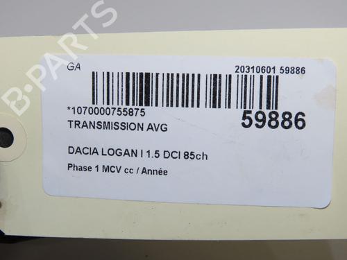Left front driveshaft DACIA LOGAN MCV (KS_) 1.5 dCi (KS0W) | BP36493771M38 - Image 5
