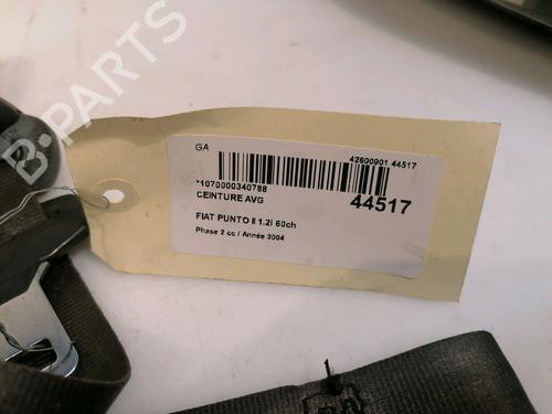 Front left belt tensioner FIAT PUNTO (188_) 1.2 60 (188.030, .050, .130, .150, .230, .250) | BP16015664C87 