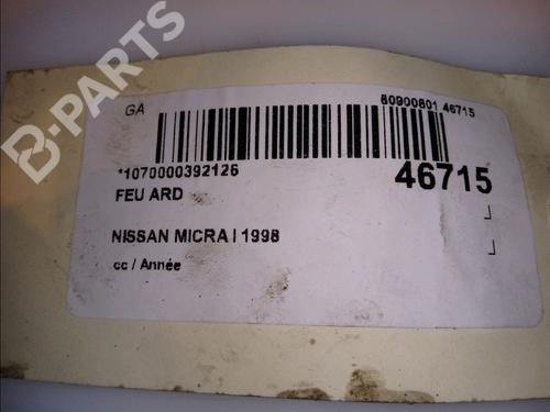 Right taillight NISSAN MICRA II (K11) 1.0 i 16V | BP11509640C35 