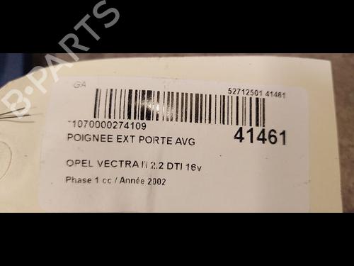 front-left-exterior-door-handle-opel-vectra-c-z02-2002-2003-2004-2005-2006-2007-2008-2009-23175878 main image