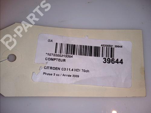 Instrument cluster CITROËN C3 I (FC_, FN_) 1.4 HDi | BP11101266C47 
