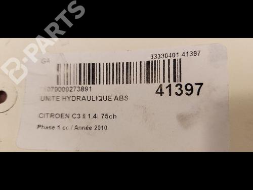 ABS pump CITROËN C3 II (SC_) 1.4 | BP9613124M43 