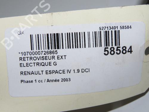 Retrovisor esquerdo RENAULT ESPACE IV (JK0/1_) 1.9 dCi (JK0U) | BP32872963C26 - Image 6