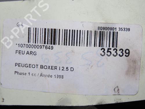Used Left taillight Left taillight PEUGEOT BOXER Van (230L) [1994-2006] 34408935 34408935