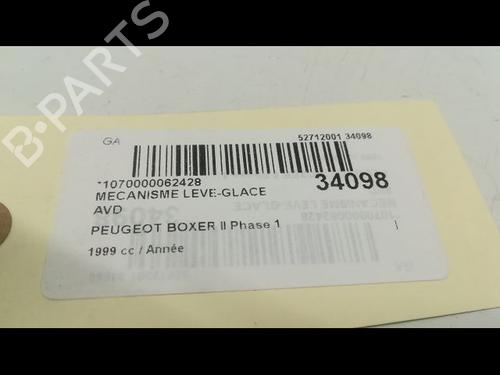 Used Front right window mechanism PEUGEOT BOXER Van (230L) [1994-2006]  23175548