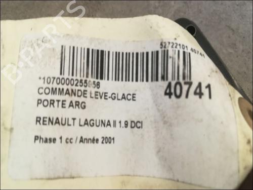Used Left rear window switch Left rear window switch RENAULT LAGUNA II (BG0/1_) 1.9 dCi (107 hp) 9610450 9610450