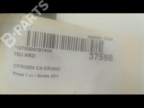 Right taillight CITROËN C4 Grand Picasso I (UA_) 1.6 HDi 110 | BP9602726C35 