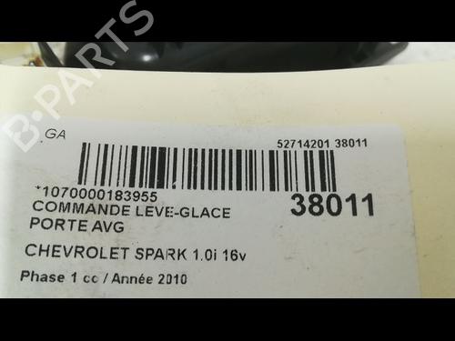 Used Left front window switch CHEVROLET SPARK (M300) 1.0 (68 hp) 9602939