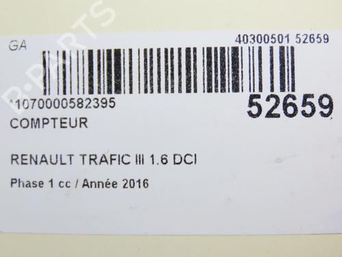 Instrument cluster RENAULT TRAFIC III Van (FG_) 1.6 dCi 140 (FGMA, FGMC) | BP28830479C47 