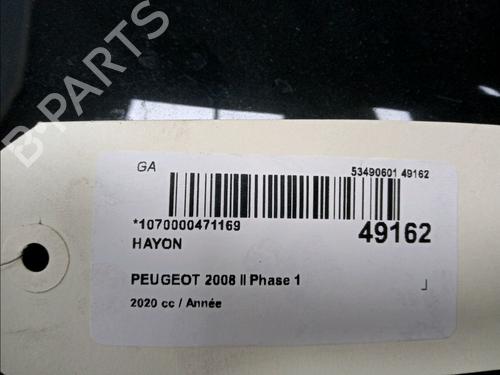 Tailgate PEUGEOT 2008 II (UD_, US_, UY_, UJ_, UR_, UC_) 1.2 PureTech 130 (USHNS, URHNS) | BP16667365C6