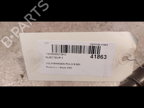 Used Injector VW POLO III (6N1) 64 1.9 SDI (64 hp) 9613132