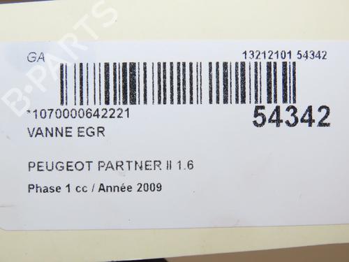 Used Egr Egr PEUGEOT PARTNER Tepee 1.6 HDi 16V (90 hp) 36657565 36657565