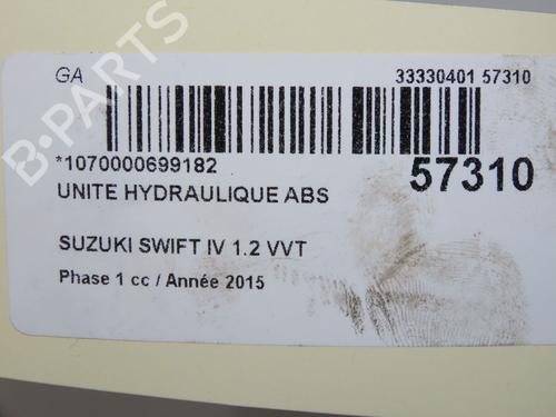 ABS pump SUZUKI SWIFT IV (FZ, NZ) 1.2 (AZH412, ZC72S) | BP36395806M43  - Image 9