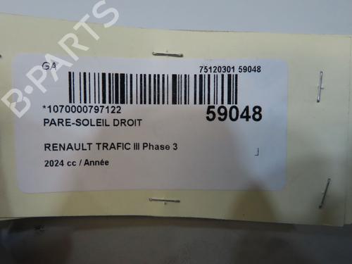 right-sun-visor-renault-trafic-iii-van-fg_-2014-38077776 main image