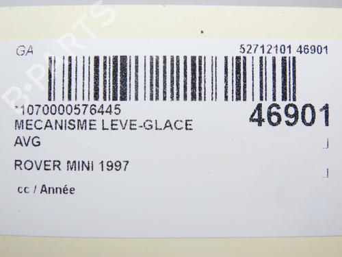 Rudehejsemekanisme ventre foran ROVER MINI Hatchback 1300 (63 hp) 28831095