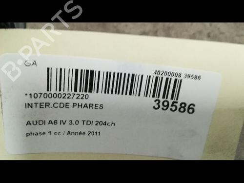 Used Headlight switch AUDI A6 C7 Avant (4G5, 4GD) 3.0 TDI (204 hp) 9607288