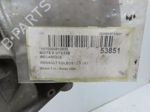 Gearbox RENAULT KOLEOS I (HY_) 2.0 dCi 4x4 (HY0K) | BP28829462M3 