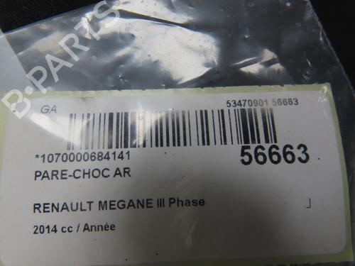 Used Rear bumper RENAULT MEGANE III Hatchback (BZ0/1_, B3_) 1.2 TCe (BZ2B, BZ11) (116 hp) 30978888