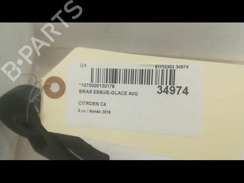Used Front windshield wiper arm CITROËN C4 Picasso II 2.0 BlueHDi 150 (150 hp) 23178157