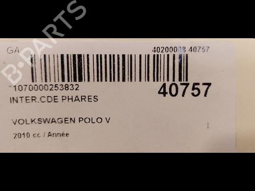 headlight-switch-vw-polo-v-6r1-6c1-16-tdi-6r0941531gapv-2009-2010-2011-2012-2013-2014-2015-2016-2017-2018-2019-2020-2021-2022-9610115 main image