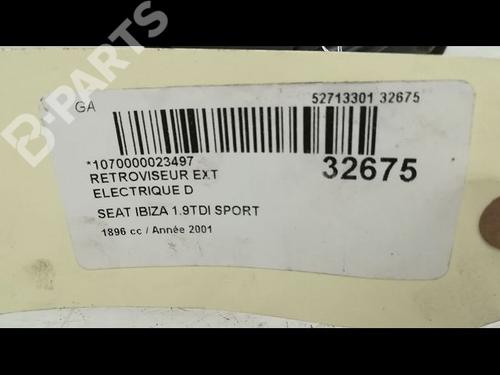 Right mirror SEAT IBIZA II (6K1) 1.9 TDI | BP9592817C27 