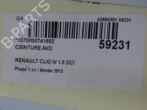 Used Front right belt tensioner Front right belt tensioner RENAULT CLIO IV (BH_) 1.5 dCi 90 (90 hp) 36345287 36345287