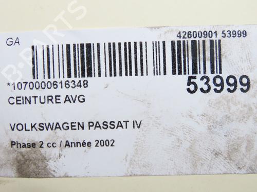 Venstre fortil seleforstrammer VW PASSAT B5.5 (3B3) 1.9 TDI (130 hp) 31912140