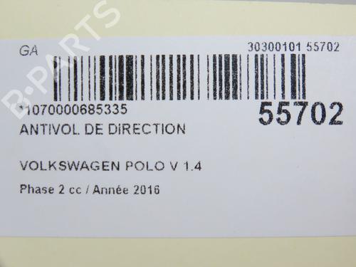 Used Ignition barrel VW POLO V (6R1, 6C1) 1.4 TDI (90 hp) 30556725