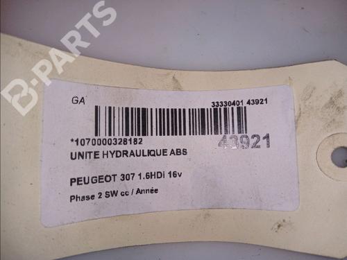 ABS pump PEUGEOT 307 Break (3E) 1.6 HDi 110 | BP11183515M43 