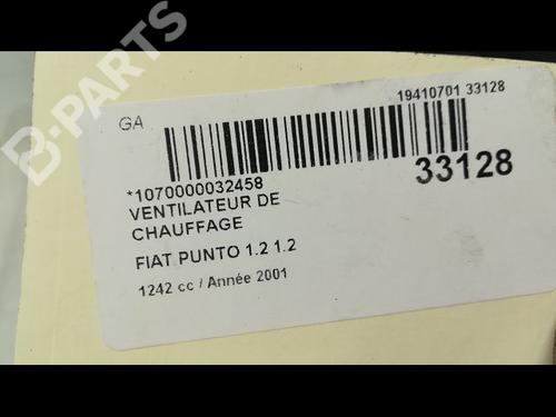 Heater blower motor FIAT PUNTO (188_) 1.2 16V 80 (188.233, .235, .253, .255, .333, .353, .639,... | BP9593023M62 