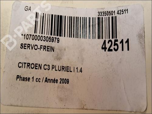 Servo brake CITROËN C3 Pluriel (HB_) 1.4 HDi | BP9617042M42 