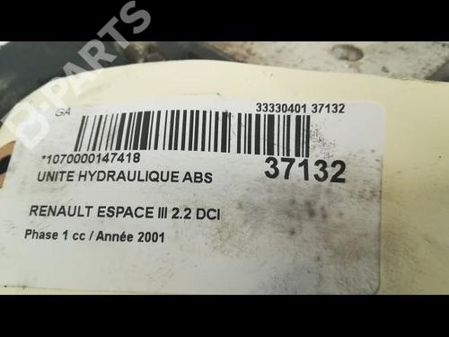 ABS pump RENAULT ESPACE III (JE0_) 2.2 dCi (JE0S) | BP9600371M43 