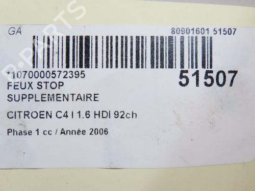 Trzecie światło stopu CITROËN C4 I (LC_) 1.6 HDi | BP28969718L11