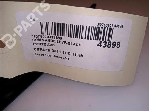 Switch CITROËN DS3 (SA_) 1.6 HDi 110 | BP11102051I30 