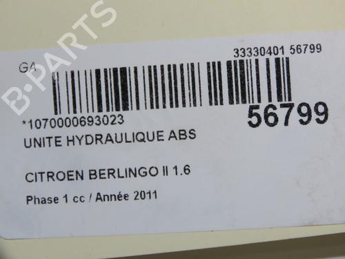 ABS pump CITROËN BERLINGO MULTISPACE (B9) 1.6 HDi 90 | BP36367567M43  - Image 9