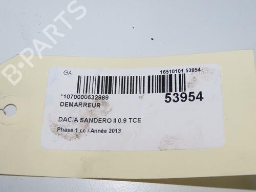Starter DACIA SANDERO II TCe 90 (B8M1, B8MA, B8AC) | BP33444874M8 - Image 6