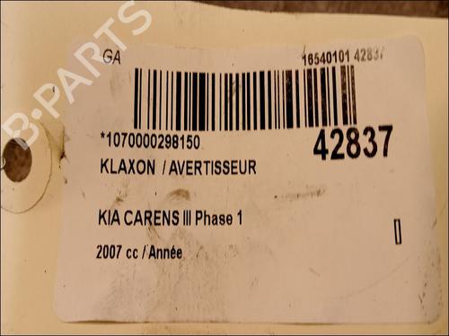 Used Horn KIA CARENS II MPV (FJ) 2.0 CRDi (140 hp) 23172120