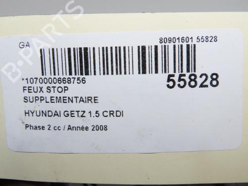 Used Third brake light Third brake light HYUNDAI GETZ (TB) 1.5 CRDi (88 hp) 32457573 32457573