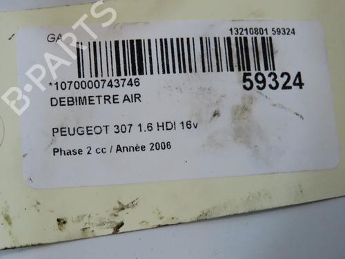 Used Mass air flow sensor Mass air flow sensor CITROËN C25 Van (280_, 290_) 2.5 D (75 hp) 36510807 36510807