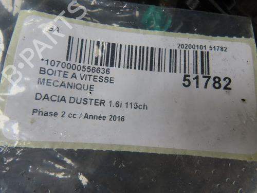 Used Gearbox DACIA DUSTER (HS_) 1.6 SCe 115 (115 hp) 22848456