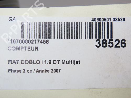 Cockpit FIAT DOBLO MPV (119_, 223_) 1.9 JTD | BP9606161C47