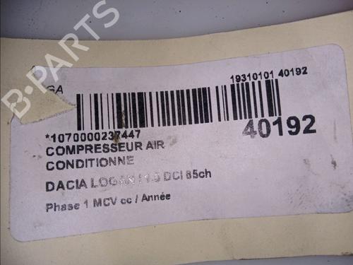Used AC compressor AC compressor DACIA LOGAN MCV (KS_) 1.5 dCi (KS0W) (86 hp) 23172309 23172309