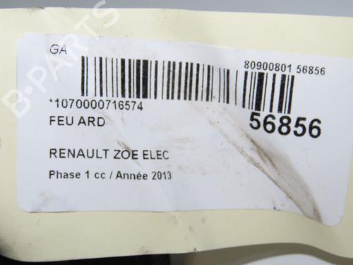 Used Right taillight Right taillight RENAULT ZOE (BFM_) ZOE (88 hp) 34048989 34048989