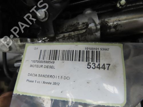 Engine DACIA SANDERO 1.5 dCi | BP29215977M1 