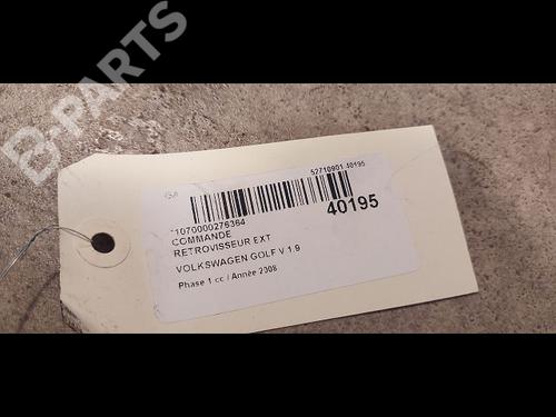 Mirror switch VW GOLF V (1K1) 1.9 TDI | BP9613532I25 