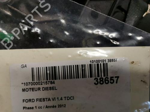 Used Engine FORD FIESTA VI (CB1, CCN) 1.4 TDCi (70 hp) 9605985