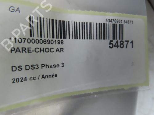 Bagtil kofangere DS DS 3 / DS 3 CROSSBACK (UR_, UC_, UJ_) 1.2 PureTech 130 (URHNSS) (131 hp) 31912179