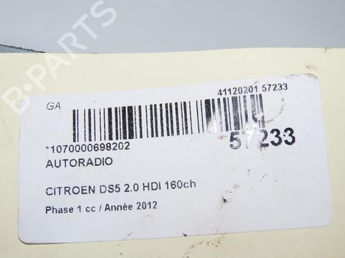 Radio CITROËN DS5 2.0 HDi 165 | BP33948381E6  - Image 7