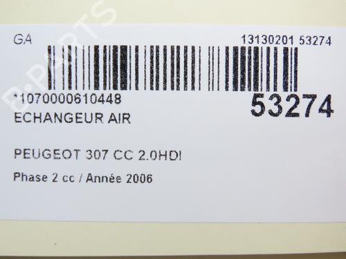 Andre PEUGEOT 307 CC (3B) 2.0 HDi 135 (136 hp) 28966850