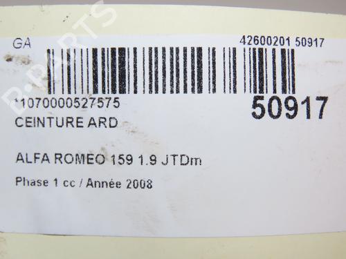 Rear right belt tensioner ALFA ROMEO 159 (939_) 1.9 JTDM 8V (939AXE1B) | BP26404377C90 